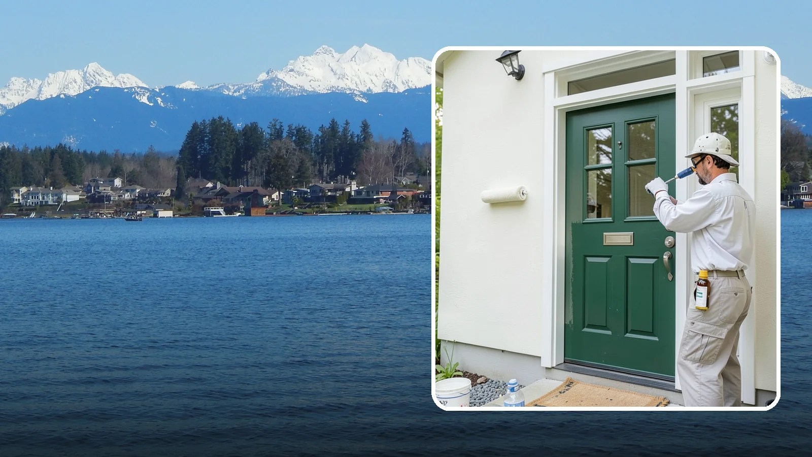 Front Door Painting in Lake Stevens, Snohomish County, WA - Front door painting gives your entry a striking, weather-tough finish that boosts curb appeal.
