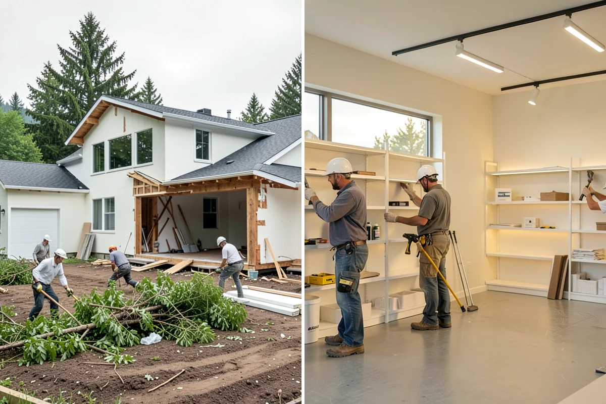 Front Door Painting in Lyman, Skagit County, WA - Remove or mask the door hardware and weatherstrip