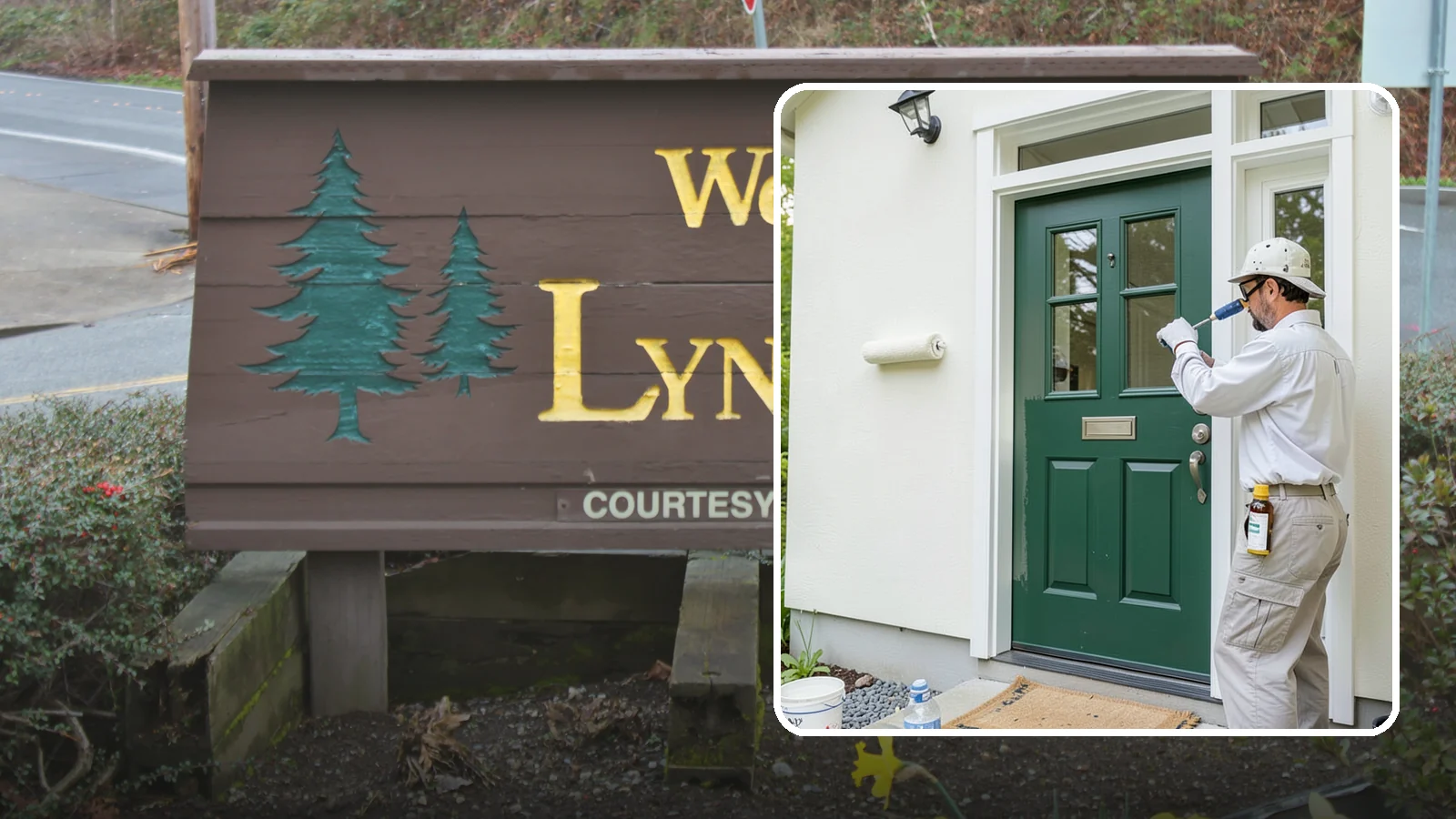 Front Door Painting in Lynnwood, Snohomish County, WA - Front door painting gives your entry a striking, weather-tough finish that boosts curb appeal.