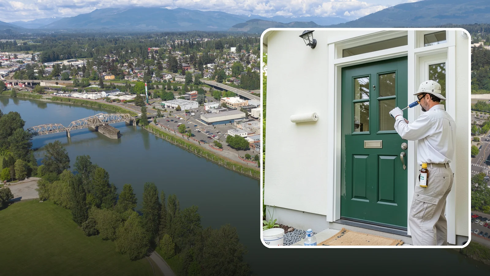 Front Door Painting in Mount Vernon, Skagit County, WA - Front door painting gives your entry a striking, weather-tough finish that boosts curb appeal.