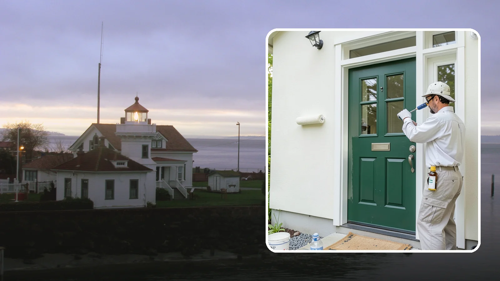 Front Door Painting in Mukilteo, Snohomish County, WA - Front door painting gives your entry a striking, weather-tough finish that boosts curb appeal.