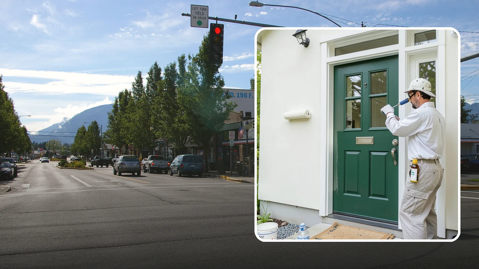 Front Door Painting in North Bend, King County, WA - Front door painting gives your entry a striking, weather-tough finish that boosts curb appeal.