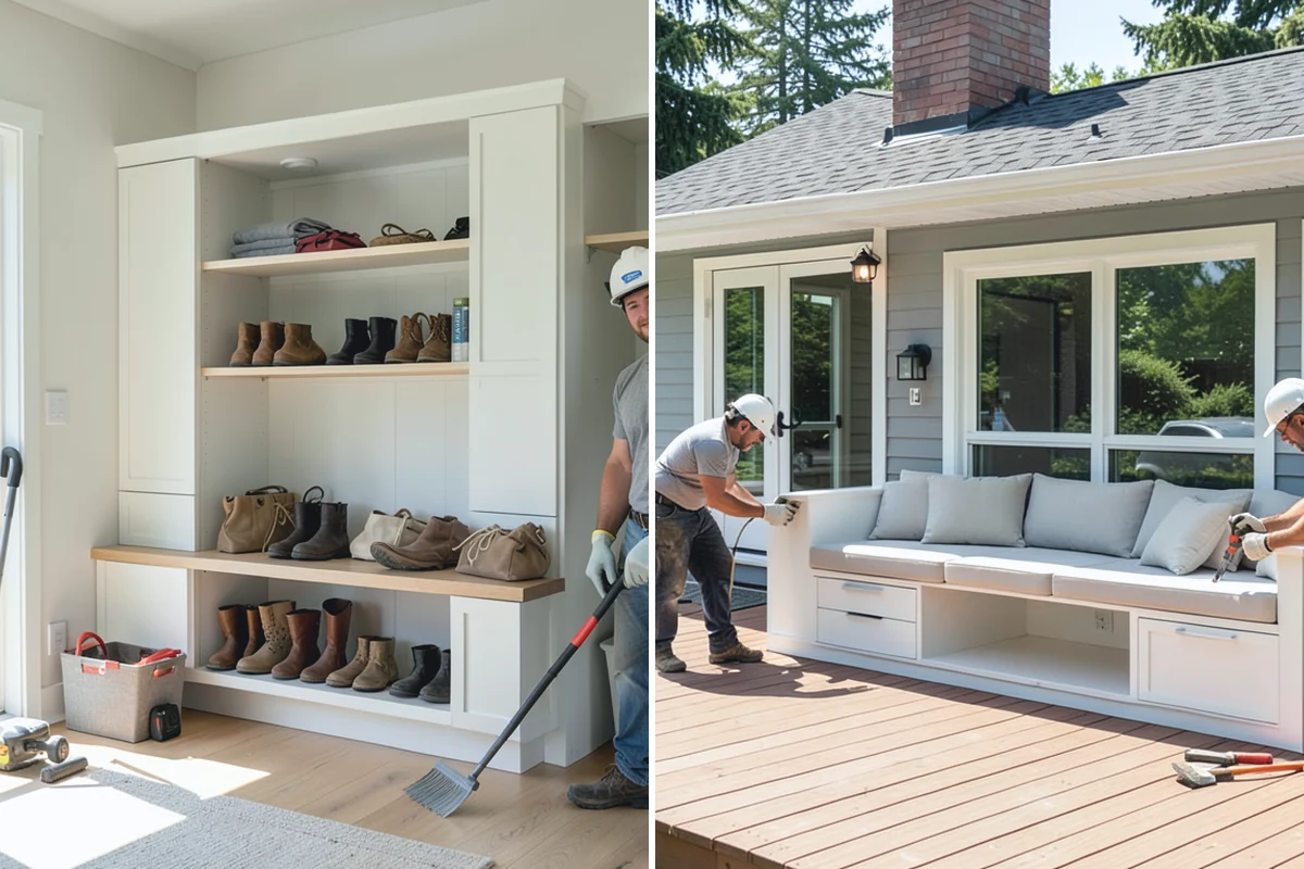 Front Door Painting in Redmond, King County, WA - Remove or mask the door hardware and weatherstrip
