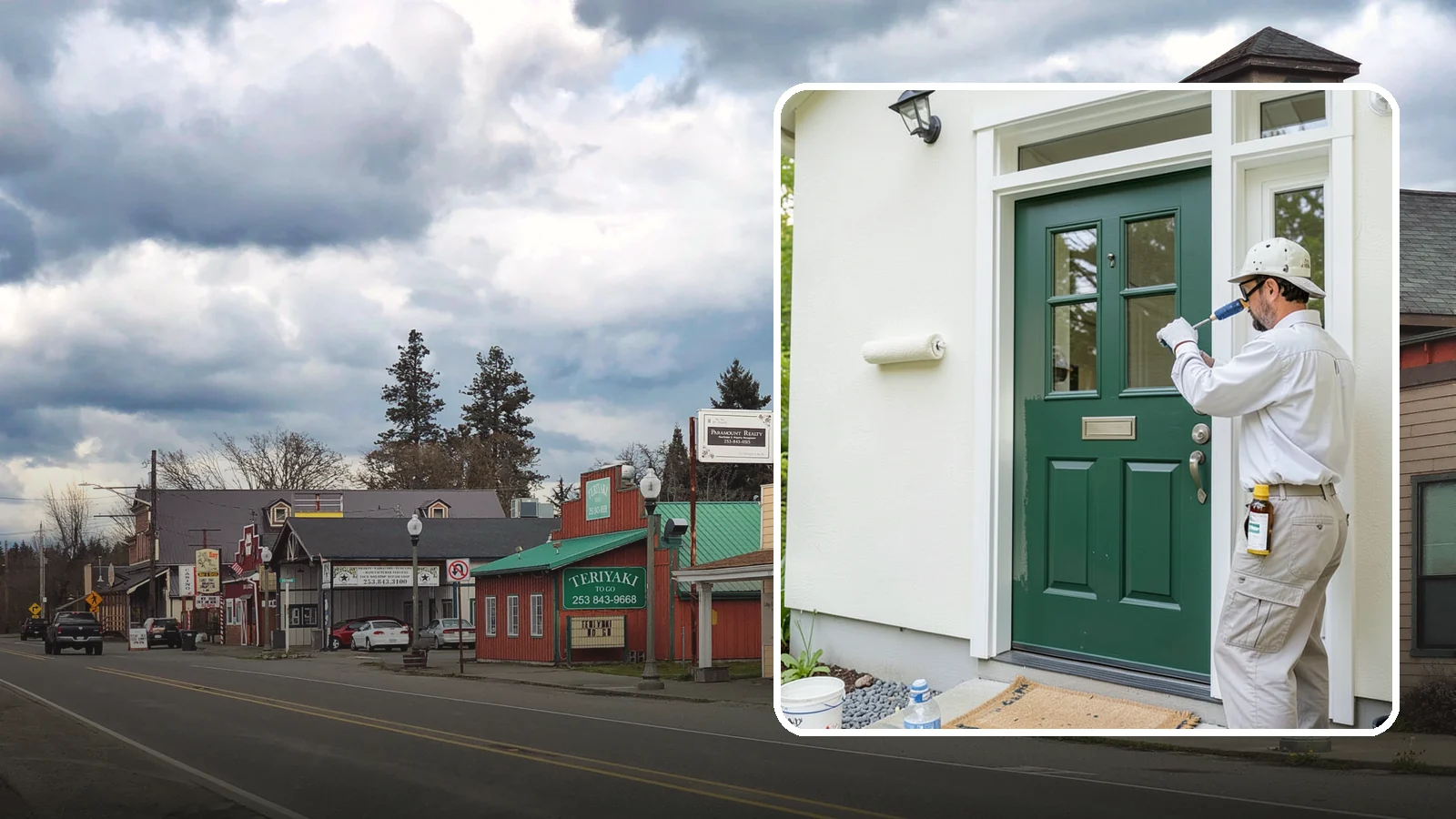 Front Door Painting in Roy, Pierce County, WA - Front door painting gives your entry a striking, weather-tough finish that boosts curb appeal.