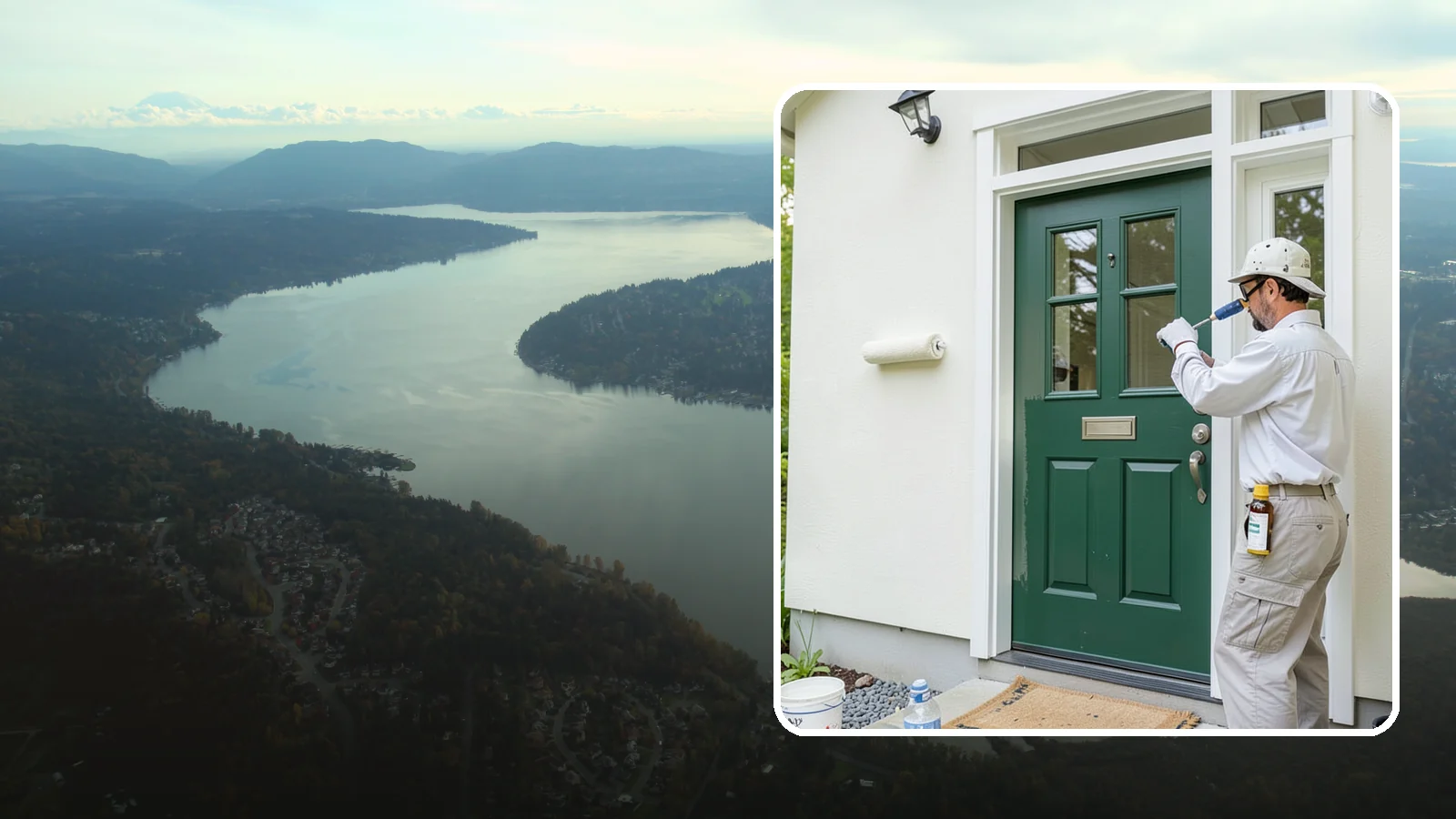 Front Door Painting in Sammamish, King County, WA - Front door painting gives your entry a striking, weather-tough finish that boosts curb appeal.