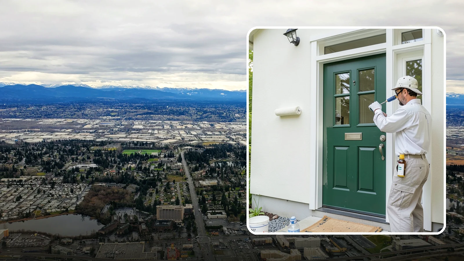 Front Door Painting in SeaTac, King County, WA - Front door painting gives your entry a striking, weather-tough finish that boosts curb appeal.