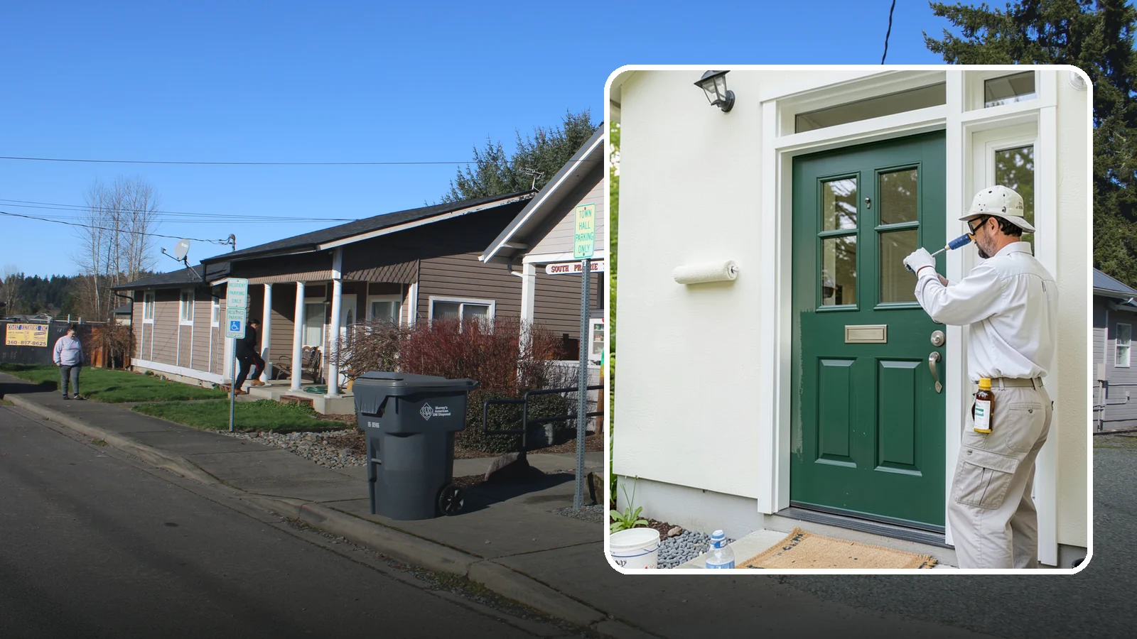 Front Door Painting in South Prairie, Pierce County, WA - Front door painting gives your entry a striking, weather-tough finish that boosts curb appeal.