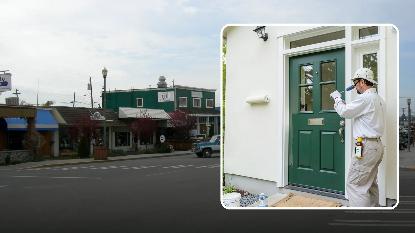 Front Door Painting in Stanwood, Snohomish County, WA - Front door painting gives your entry a striking, weather-tough finish that boosts curb appeal.