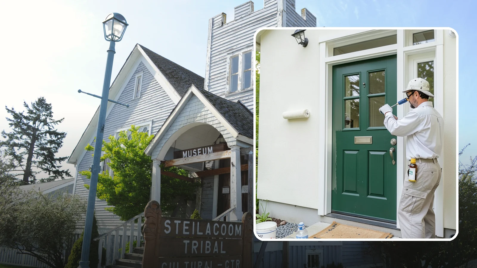 Front Door Painting in Steilacoom, Pierce County, WA - Front door painting gives your entry a striking, weather-tough finish that boosts curb appeal.