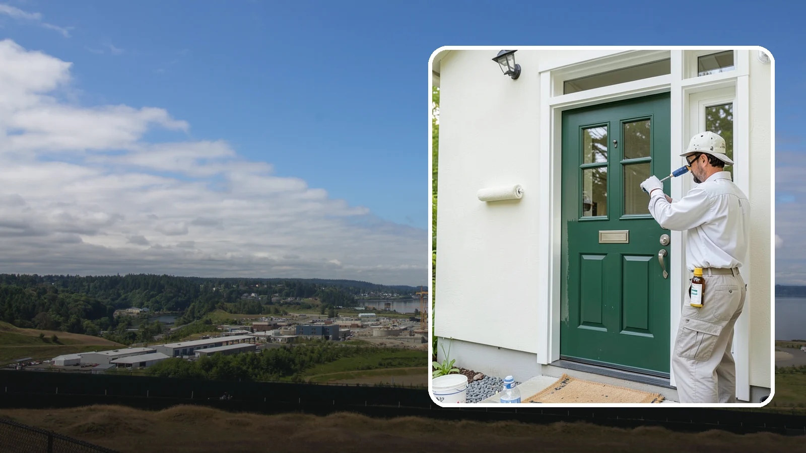 Front Door Painting in University Place, Pierce County, WA - Front door painting gives your entry a striking, weather-tough finish that boosts curb appeal.