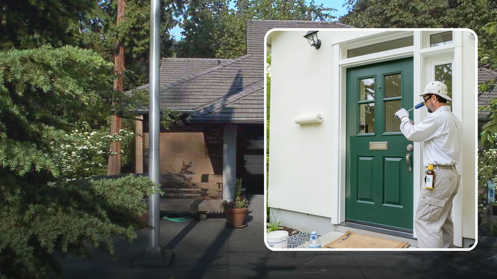 Front Door Painting in Yarrow Point, King County, WA - Front door painting gives your entry a striking, weather-tough finish that boosts curb appeal.