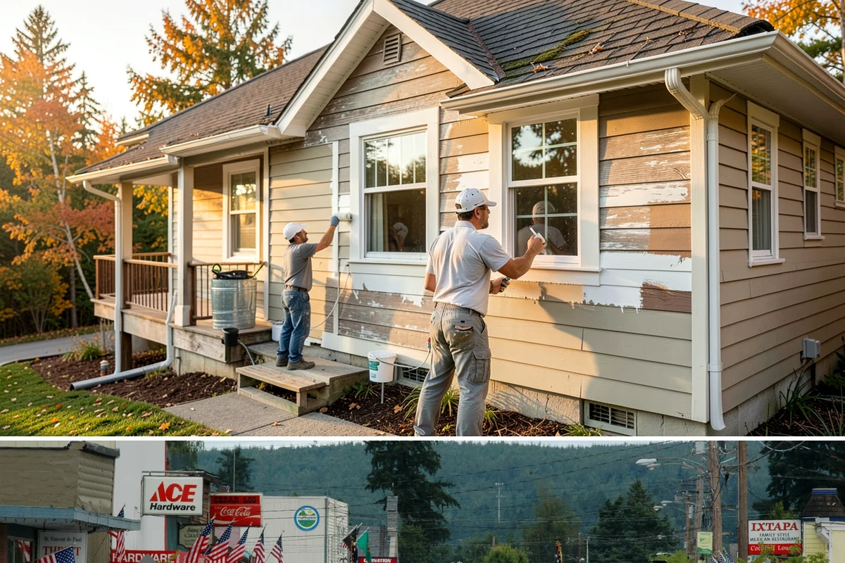 Front Door Replacement in Carnation, King County, WA - Spring and summer are ideal for showcasing a new entry, but replacements go quickly enough to complete comfortably in any drier...