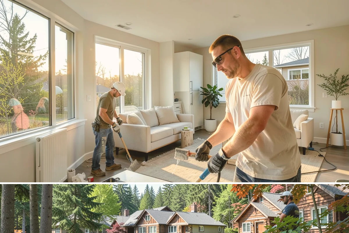 Front Door Replacement in Edgewood, Pierce County, WA - Spring and summer are ideal for showcasing a new entry, but replacements go quickly enough to complete comfortably in any drier...