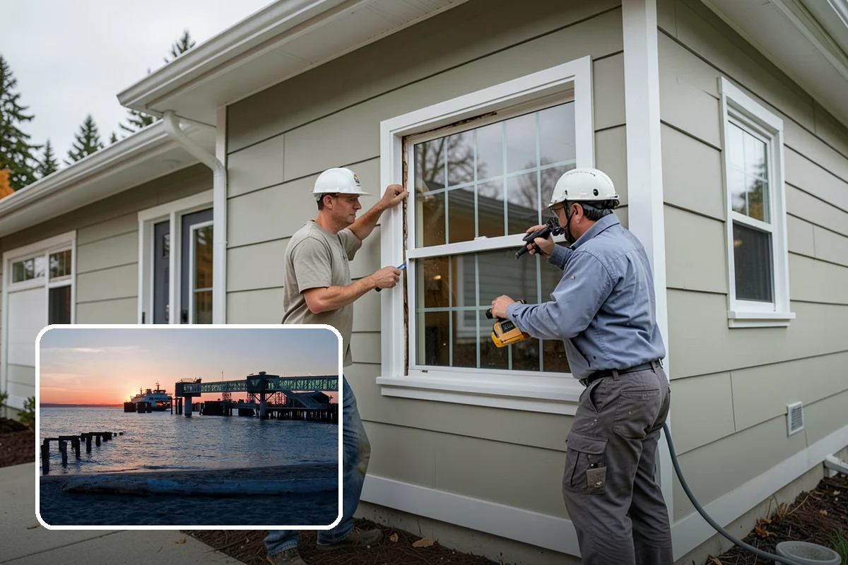 Front Door Replacement in Edmonds, Snohomish County, WA - Dramatic boost to curb appeal and resale value