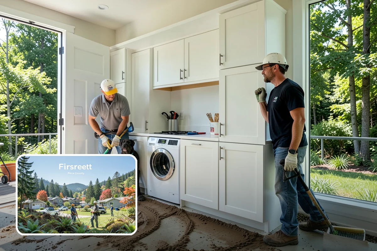 Front Door Replacement in Fircrest, Pierce County, WA - Dramatic boost to curb appeal and resale value
