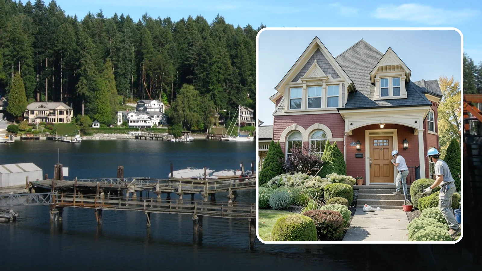 Front Door Replacement in Gig Harbor, Pierce County, WA - A striking new front door that welcomes guests, tightens your entry against the elements, and upgrades security.