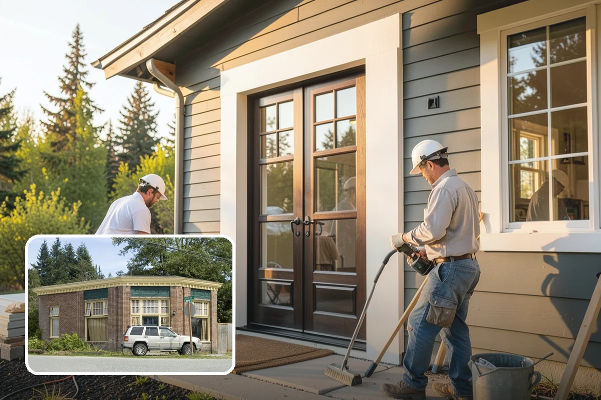 Front Door Replacement in Hamilton, Skagit County, WA - Dramatic boost to curb appeal and resale value