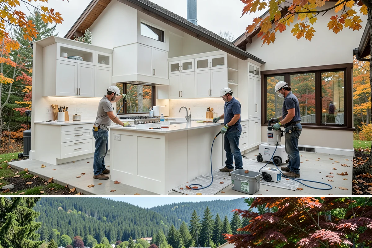 Front Door Replacement in Index, Snohomish County, WA - Spring and summer are ideal for showcasing a new entry, but replacements go quickly enough to complete comfortably in any drier...