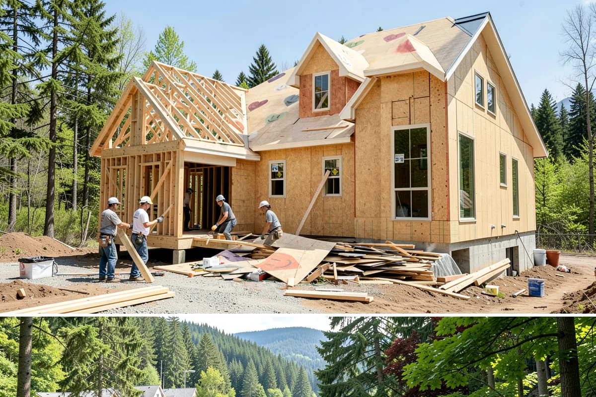 Front Door Replacement in Lake Forest Park, King County, WA - Spring and summer are ideal for showcasing a new entry, but replacements go quickly enough to complete comfortably in any drier...