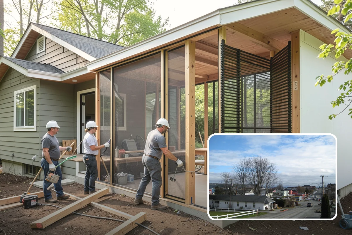 Front Door Replacement in Langley, Island County, WA - Dramatic boost to curb appeal and resale value