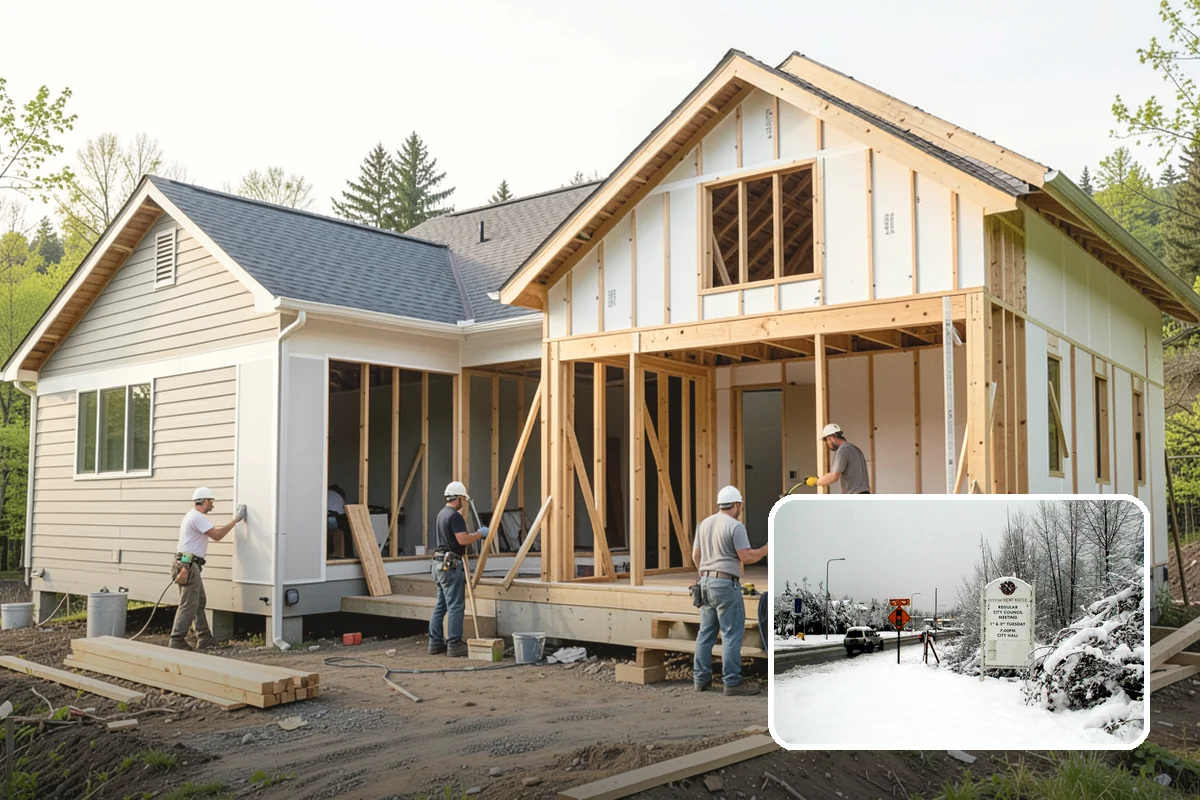 Front Door Replacement in Newcastle, King County, WA - Dramatic boost to curb appeal and resale value