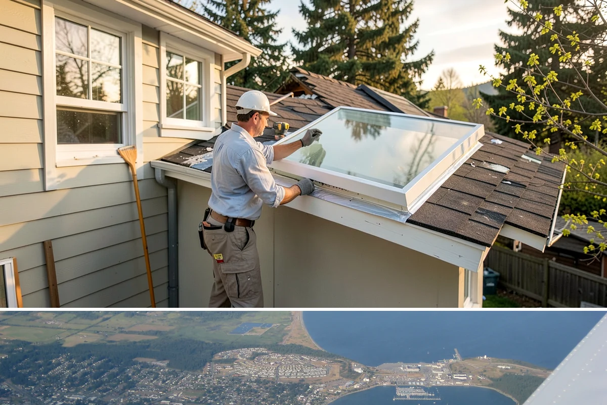 Front Door Replacement in Oak Harbor, Island County, WA - Spring and summer are ideal for showcasing a new entry, but replacements go quickly enough to complete comfortably in any drier...