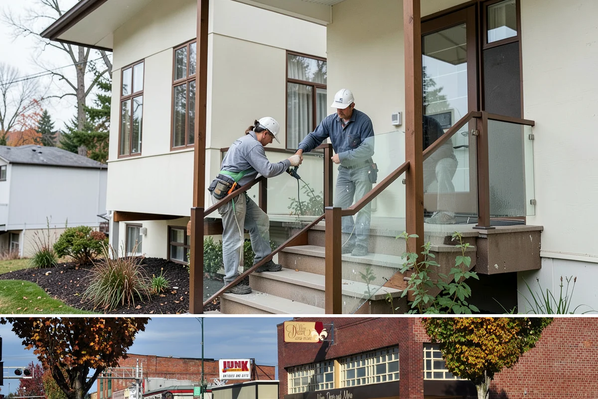 Front Door Replacement in Puyallup, Pierce County, WA - Spring and summer are ideal for showcasing a new entry, but replacements go quickly enough to complete comfortably in any drier...
