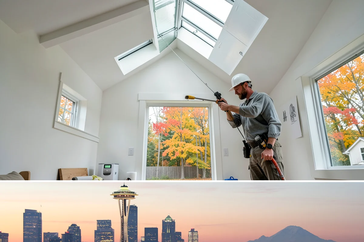 Front Door Replacement in Seattle, King County, WA - Spring and summer are ideal for showcasing a new entry, but replacements go quickly enough to complete comfortably in any drier...