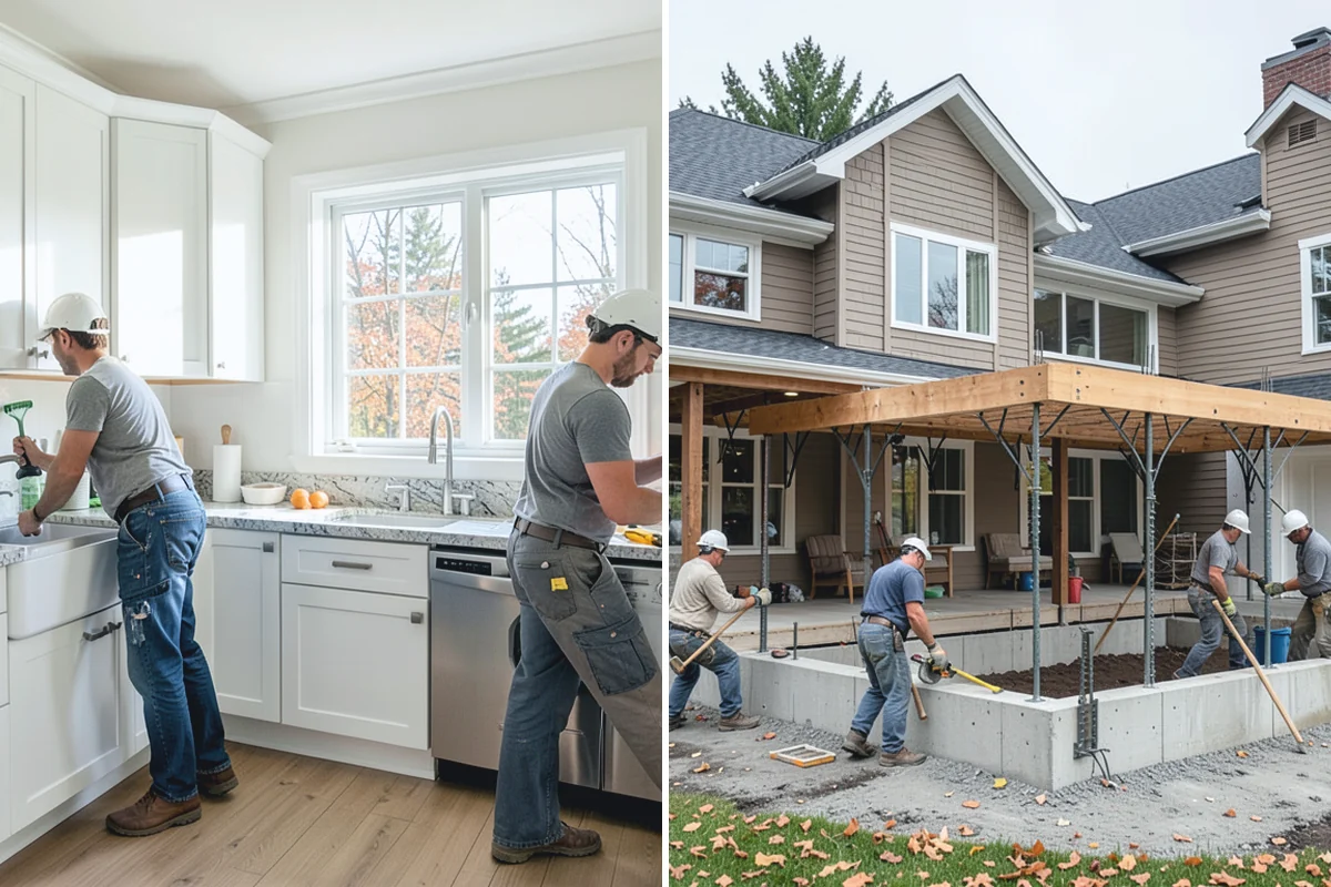 Front Porch Construction in Auburn, King County, WA - Design the porch to match your home's style