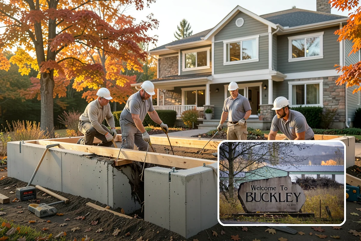 Front Porch Construction in Buckley, Pierce County, WA - Dramatically improves curb appeal