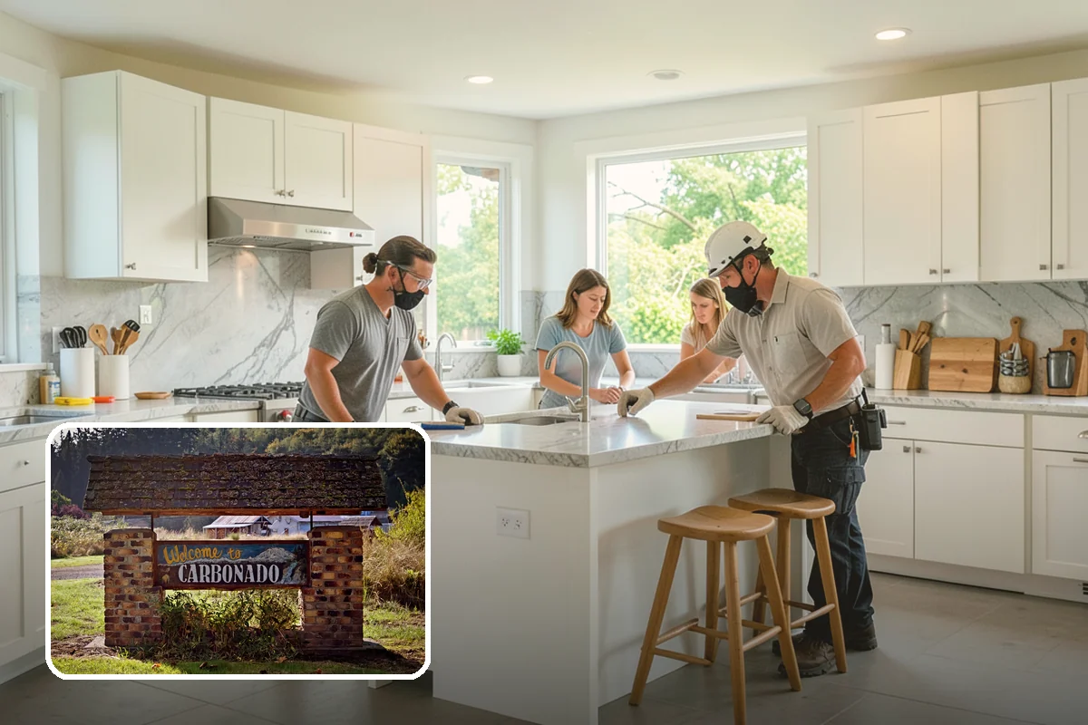 Front Porch Construction in Carbonado, Pierce County, WA - Dramatically improves curb appeal
