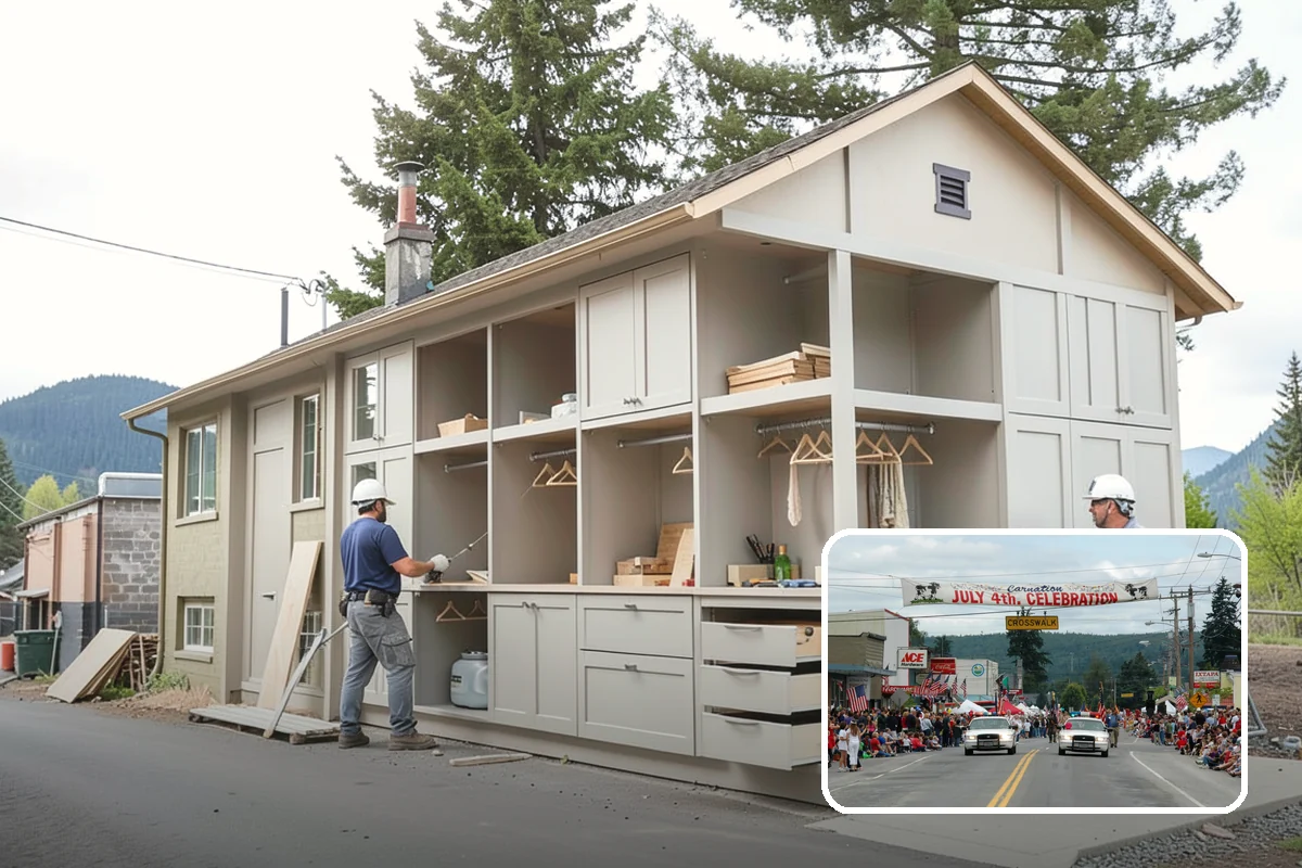 Front Porch Construction in Carnation, King County, WA - Dramatically improves curb appeal