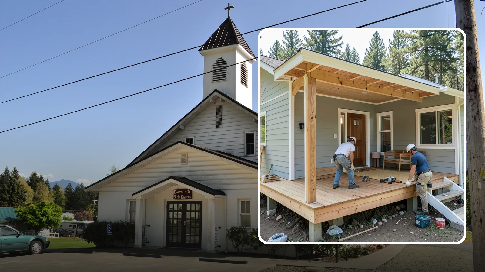 Front Porch Construction in Concrete, Skagit County, WA - Front porch construction that boosts curb appeal and creates a welcoming entrance to your home.
