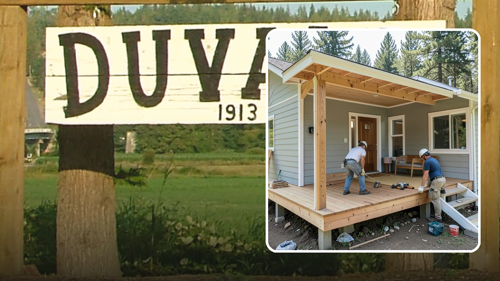 Front Porch Construction in Duvall, King County, WA - Front porch construction that boosts curb appeal and creates a welcoming entrance to your home.
