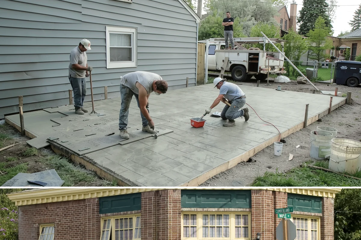 Front Porch Construction in Hamilton, Skagit County, WA - Late spring through early fall provides the dry conditions ideal for tying a new porch roof into your home.