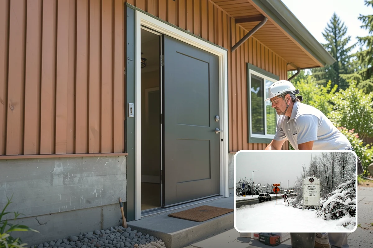 Front Porch Construction in Newcastle, King County, WA - Dramatically improves curb appeal