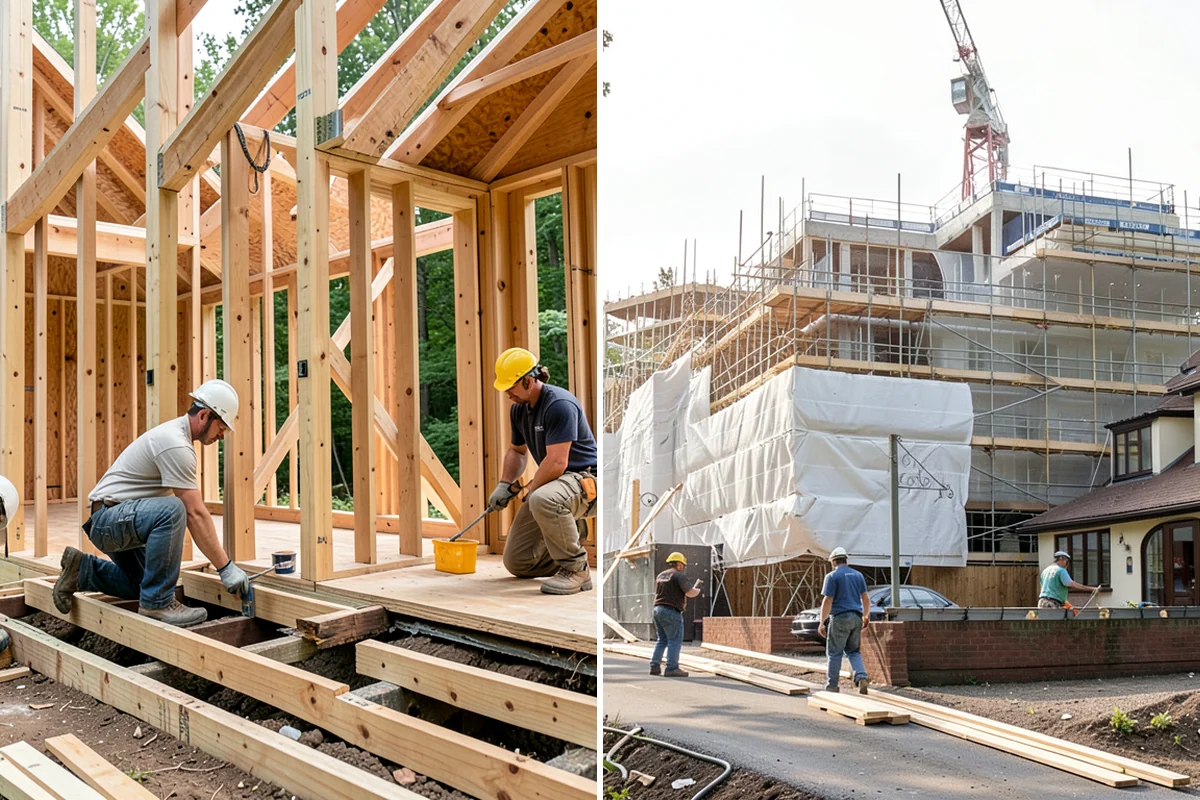 Front Porch Construction in Normandy Park, King County, WA - Design the porch to match your home's style