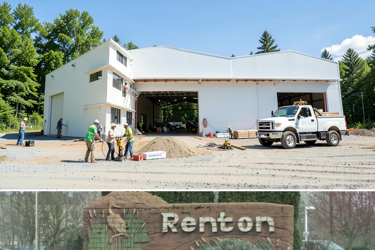 Front Porch Construction in Renton, King County, WA - Late spring through early fall provides the dry conditions ideal for tying a new porch roof into your home.