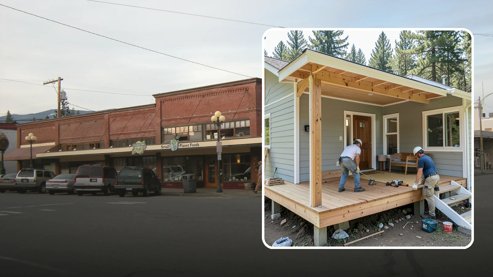 Front Porch Construction in Sedro-Woolley, Skagit County, WA - Front porch construction that boosts curb appeal and creates a welcoming entrance to your home.