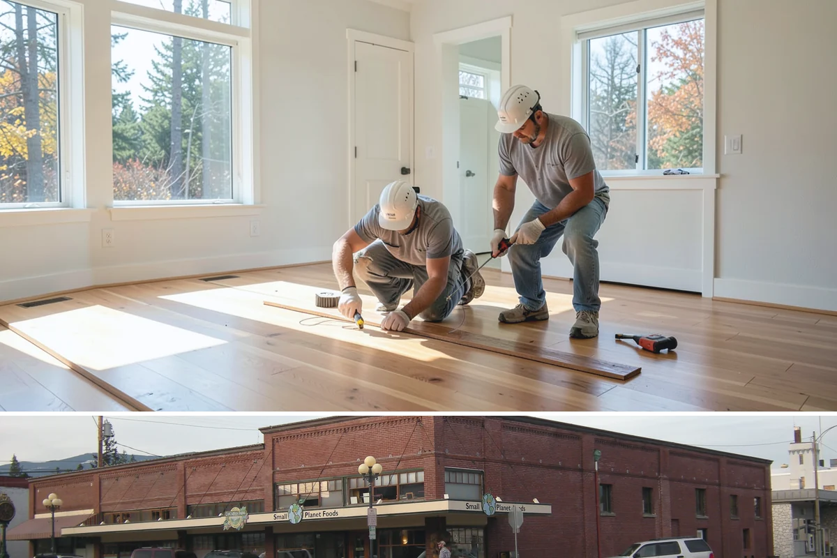 Front Porch Construction in Sedro-Woolley, Skagit County, WA - Late spring through early fall provides the dry conditions ideal for tying a new porch roof into your home.