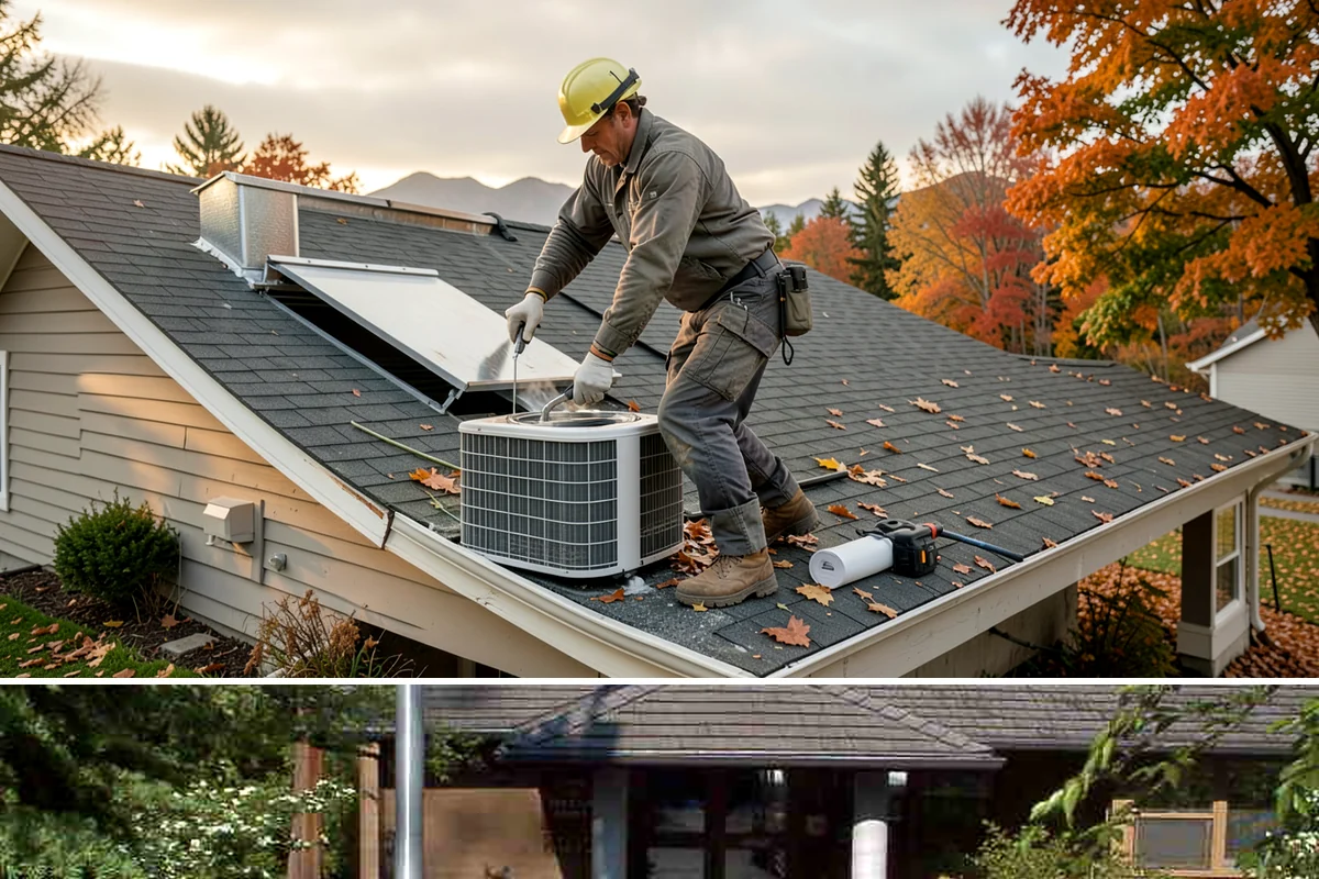 Front Porch Construction in Yarrow Point, King County, WA - Late spring through early fall provides the dry conditions ideal for tying a new porch roof into your home.