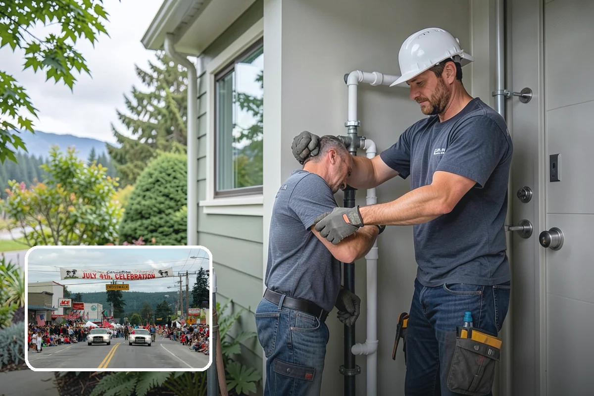 Front Steps Construction in Carnation, King County, WA - Safe, code-compliant rise and run for daily use