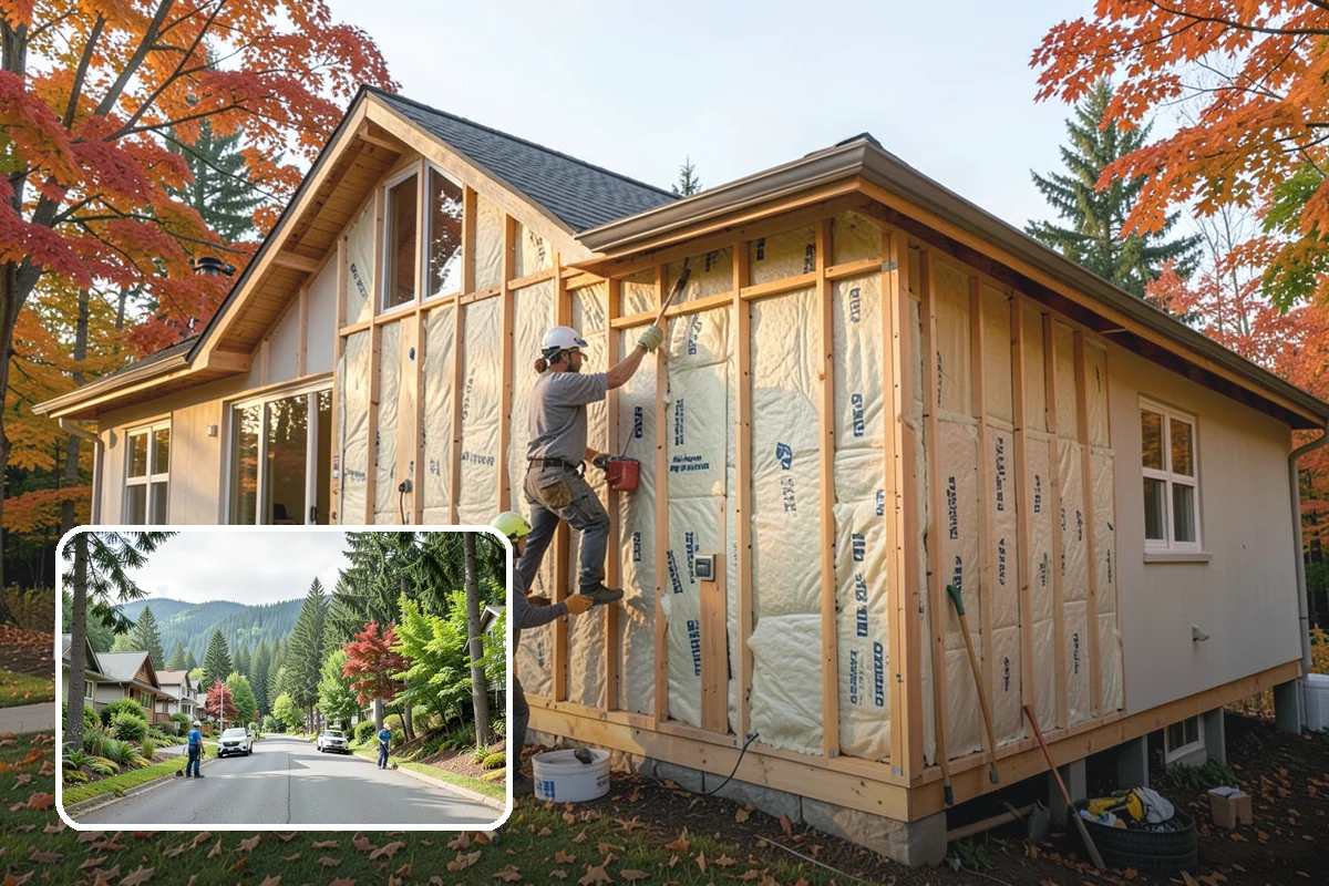 Front Steps Construction in Darrington, Snohomish County, WA - Safe, code-compliant rise and run for daily use