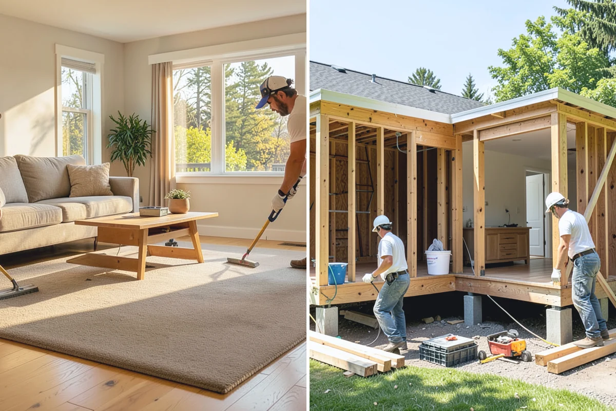 Front Steps Construction in Darrington, Snohomish County, WA - Assess the entry, grade, and required dimensions