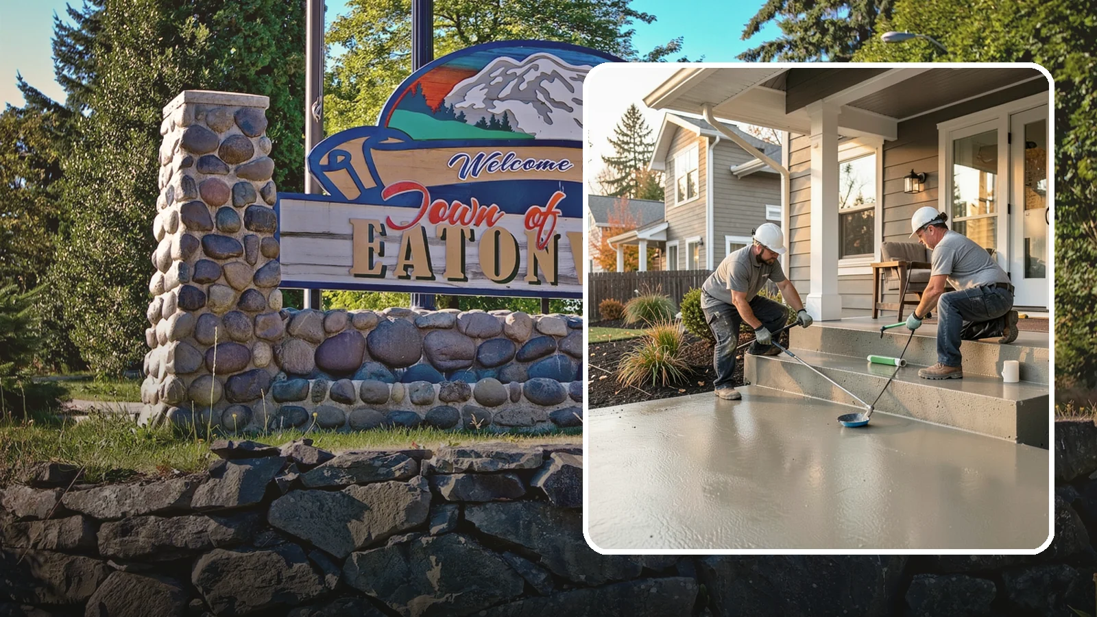 Front Steps Construction in Eatonville, Pierce County, WA - Building safe, welcoming front entry steps engineered for solid footing in the Northwest's wet weather.