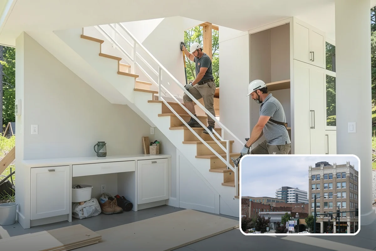 Front Steps Construction in Everett, Snohomish County, WA - Safe, code-compliant rise and run for daily use
