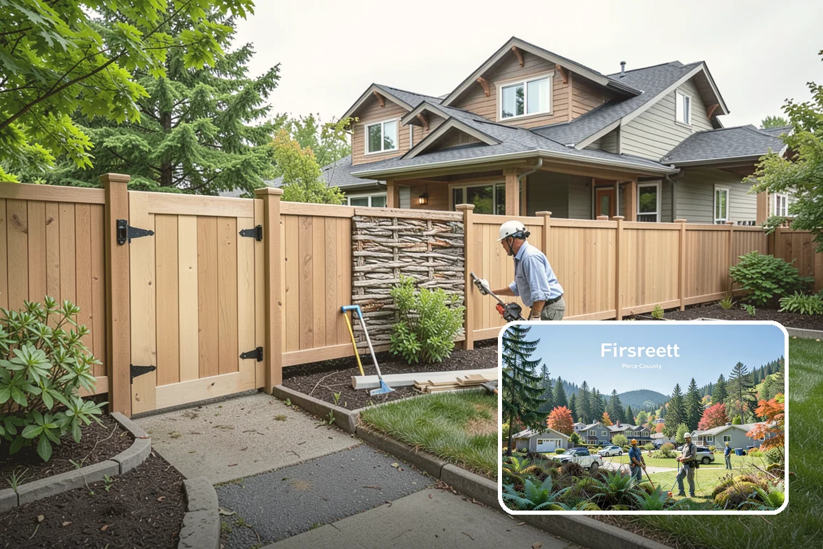Front Steps Construction in Fircrest, Pierce County, WA - Safe, code-compliant rise and run for daily use