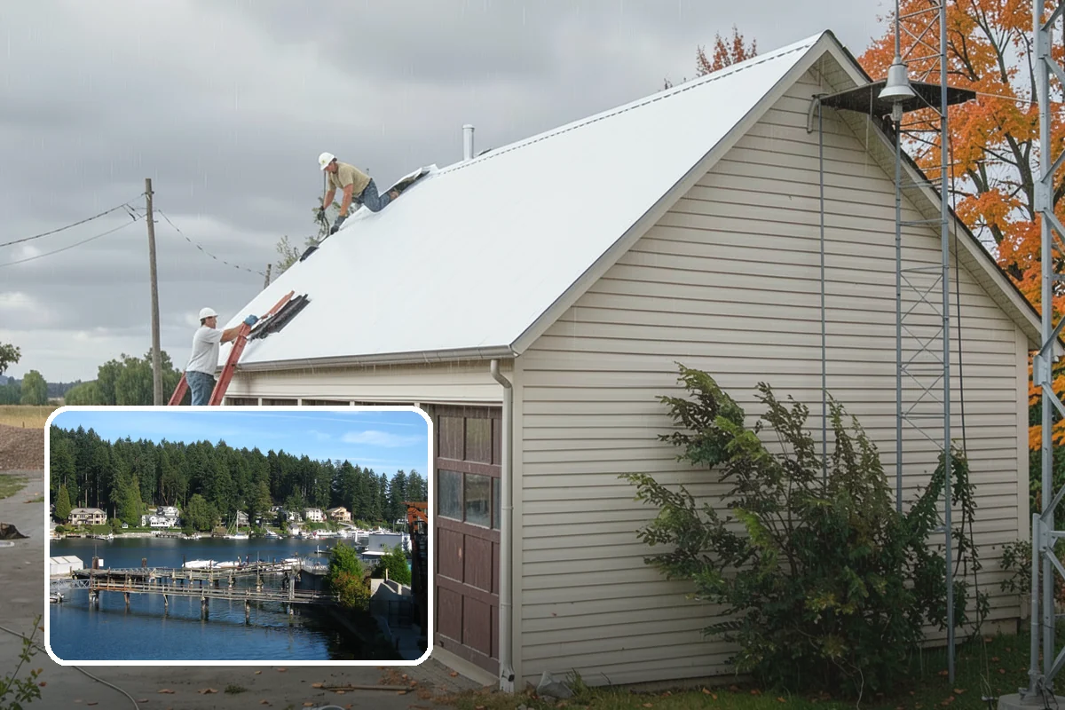 Front Steps Construction in Gig Harbor, Pierce County, WA - Safe, code-compliant rise and run for daily use