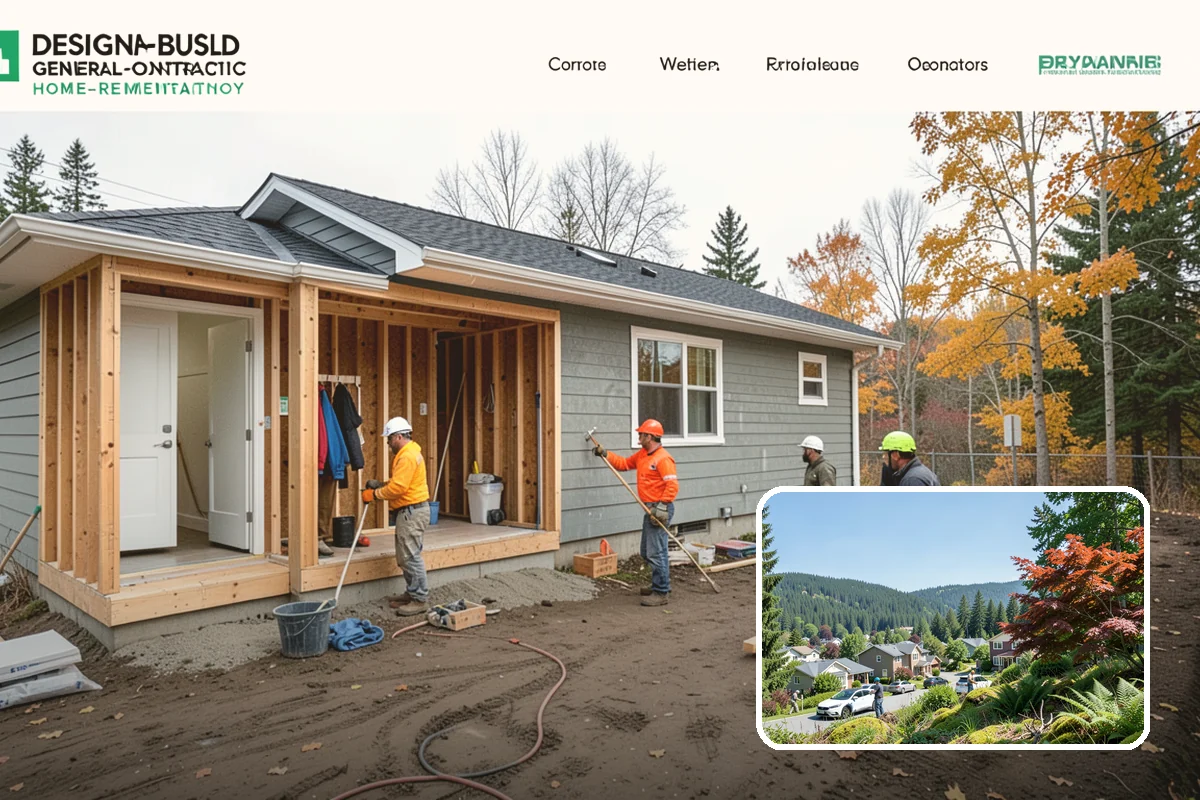 Front Steps Construction in Index, Snohomish County, WA - Safe, code-compliant rise and run for daily use