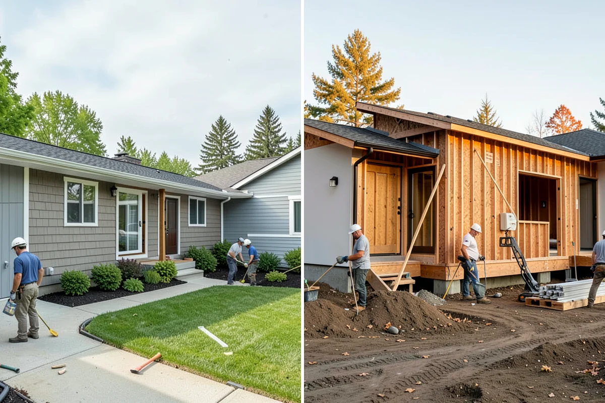 Front Steps Construction in Kenmore, King County, WA - Assess the entry, grade, and required dimensions